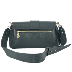 Сумка жіноча шкіряна Tony Bellucci 0531-1005 темно-зелена