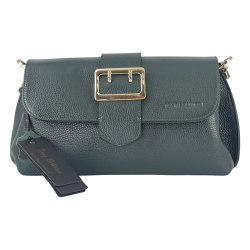 Сумка жіноча шкіряна Tony Bellucci 0531-1005 темно-зелена