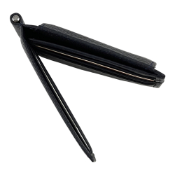 Гаманець-затискач для грошей чоловічий шкіряний Eminsa 1044 18-19 темно-синій