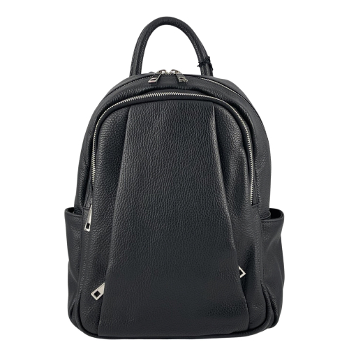 Рюкзак жіночий шкіряний Genuine Leather 543311 чорний