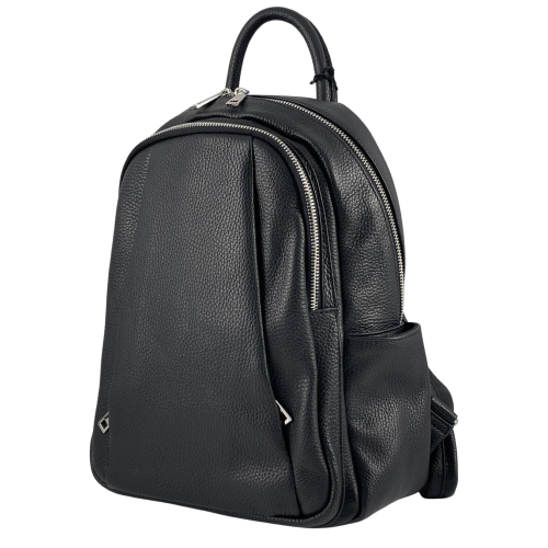 Рюкзак жіночий шкіряний Genuine Leather 543311 чорний