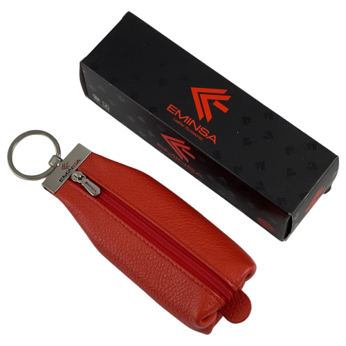 Ключниця шкіряна Eminsa 1588 18-26 теракотова