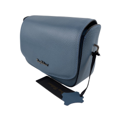 Сумка жіноча шкіряна Tony Bellucci 0746-215 блакитна