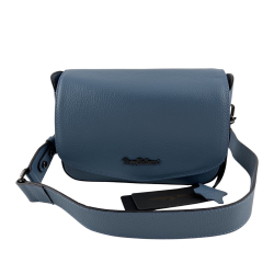 Сумка жіноча шкіряна Tony Bellucci 0746-215 блакитна