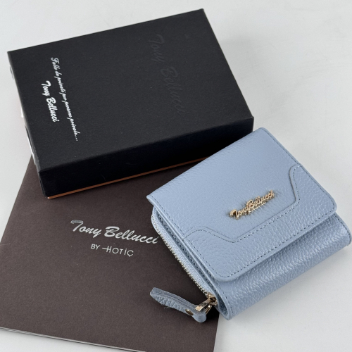 Гаманець жіночий шкіряний Tony Bellucci 864-450 блакитний