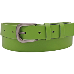 Ремінь жіночий шкіряний Кремінь 05.30.00.148 салатовий 125 см