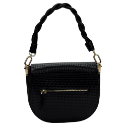 Сумка жіноча шкіряна Karya 2448-642 чорна