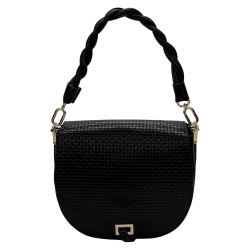 Сумка жіноча шкіряна Karya 2448-642 чорна