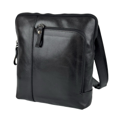 Сумка чоловіча шкіряна Vito Torelli 7007 2105 чорна