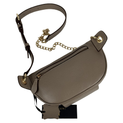 Сумка крос-боді жіноча шкіряна Enzo Nori EN1023-108 бежева