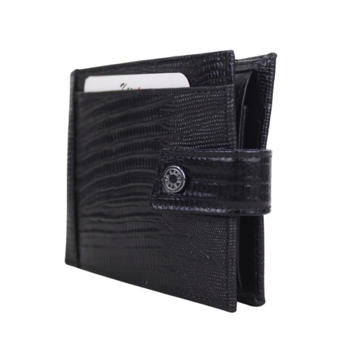 Гаманець чоловічий шкіряний Karya 0456-076 чорний