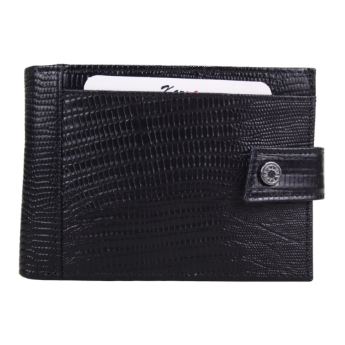 Гаманець чоловічий шкіряний Karya 0456-076 чорний