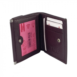 Гаманець жіночий шкіряний Butun 590-004 002 бордовий