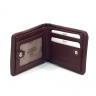 Гаманець чоловічий шкіряний Bond 502-6 бордовий