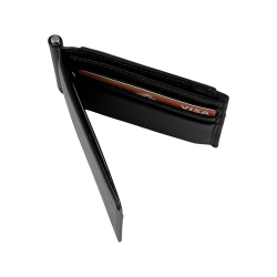 Гаманець-затискач для грошей чоловічий шкіряний Eminsa 1044 12-3 темно-коричневий