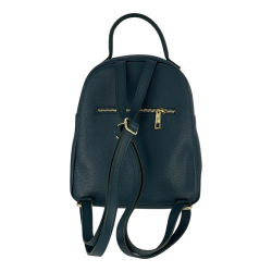 Рюкзак жіночий шкіряний Genuine Leather 955261 смарагдовий