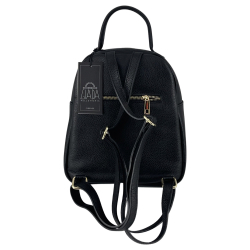 Рюкзак жіночий шкіряний Genuine Leather 955261 чорний