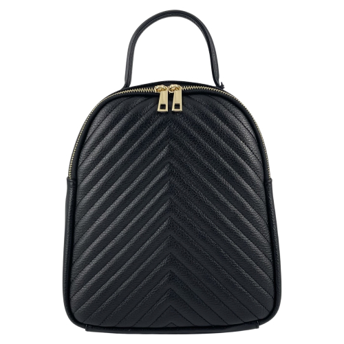 Рюкзак женский кожаный Genuine Leather 955261 черный