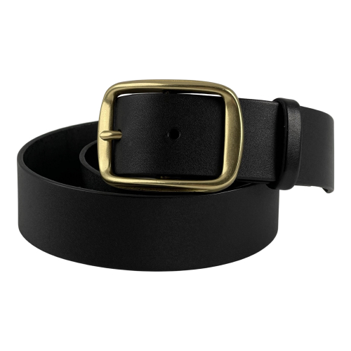 Ремінь жіночий шкіряний Кремінь 05.40.00.03 чорний 130 см