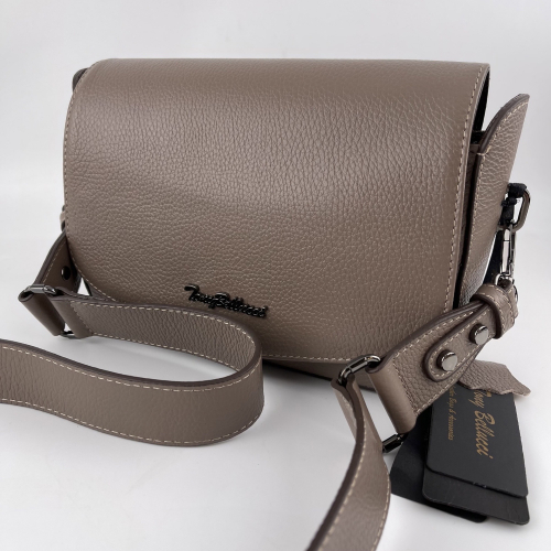 Сумка женская кожаная Tony Bellucci 0746-213 светло коричневая