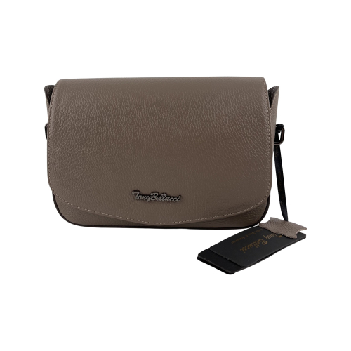 Сумка женская кожаная Tony Bellucci 0746-213 светло коричневая