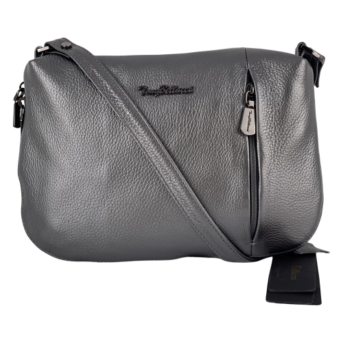 Сумка жіноча шкіряна Tony Bellucci 0073-1033 срібна