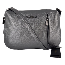 Сумка жіноча шкіряна Tony Bellucci 0073-1033 срібна