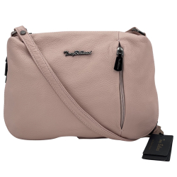 Сумка жіноча шкіряна Tony Bellucci 0073-202 світло-рожева