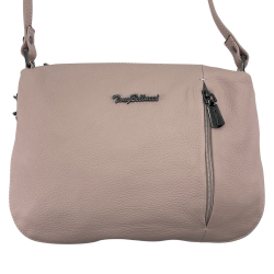 Сумка жіноча шкіряна Tony Bellucci 0073-202 світло-рожева