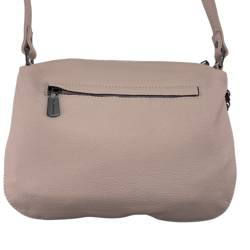 Сумка жіноча шкіряна Tony Bellucci 0073-202 світло-рожева