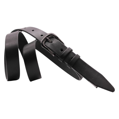 Ремінь жіночий шкіряний Кремінь 05.30.00.105 чорний 115 см