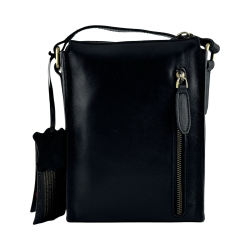 Сумка чоловіча шкіряна Tony Bellucci T5252 KR-01 чорна