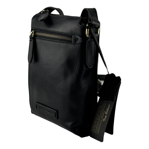 Сумка чоловіча шкіряна Tony Bellucci T5252 KR-01 чорна