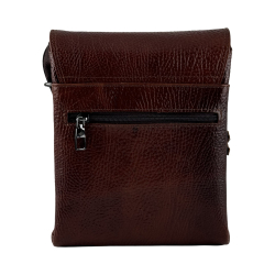 Сумка мужская кожаная Karya 0262-07 коричневая