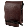 Сумка мужская кожаная Karya 0262-07 коричневая