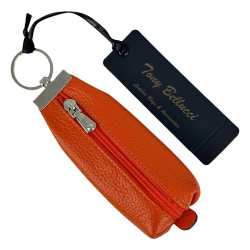 Ключниця шкіряна Tony Bellucci 113-1268 помаранчева