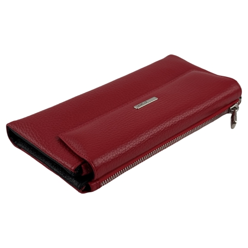 Гаманець жіночий шкіряний Karya 1173-46-45 червоний (всередині чорний)