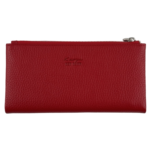 Гаманець жіночий шкіряний Karya 1173-46-45 червоний (всередині чорний)