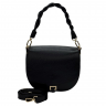 Сумка жіноча шкіряна Karya 2448-45 чорна