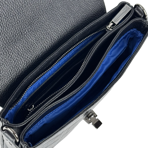 Сумка жіноча шкіряна лакована Karya 5073-06 чорна