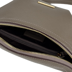 Сумка крос-боді жіноча шкіряна Enzo Nori EN1023-107 капучино