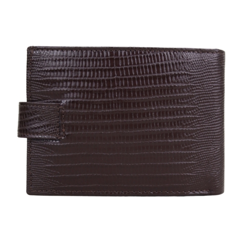 Гаманець чоловічий шкіряний Karya 0456-077 темно-коричневий