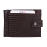 Гаманець чоловічий шкіряний Karya 0456-077 темно-коричневий