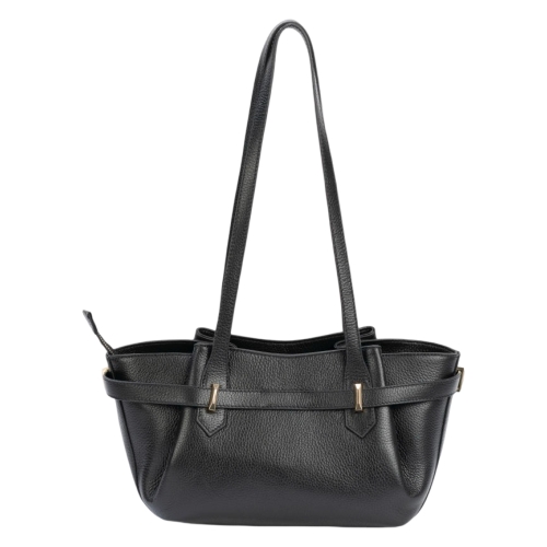 Сумка женская кожаная Enzo Nori EN1124-901 черная