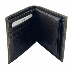 Гаманець чоловічий під крокодилячу шкіру Bond 540-354 оливковий