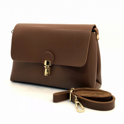 Сумка клатч Vienca B1856 темно-коричнева