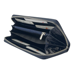 Кошелек женский кожаный Eminsa 2159 4-19 темно-синий