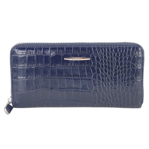 Кошелек женский кожаный Eminsa 2159 4-19 темно-синий