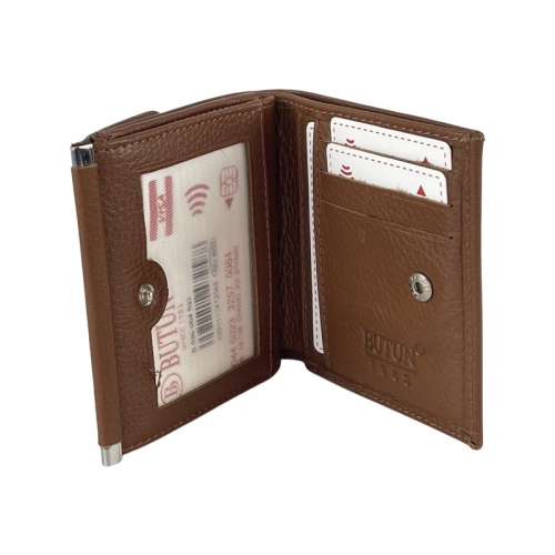 Кошелек женский кожаный Butun 590-004 003 светло-коричневый