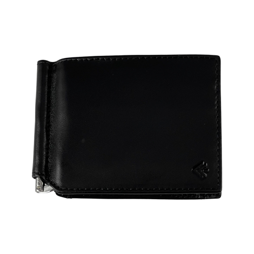 Гаманець-затискач для грошей чоловічий шкіряний Eminsa 1044 19-1 чорний